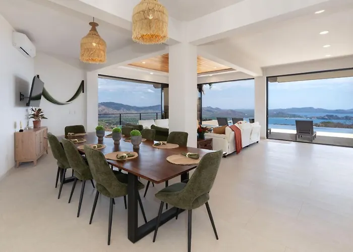 New! Oceanview, Infinity Pool, Spacious & Private Luxury Group Retreat Potrero (Guanacaste)